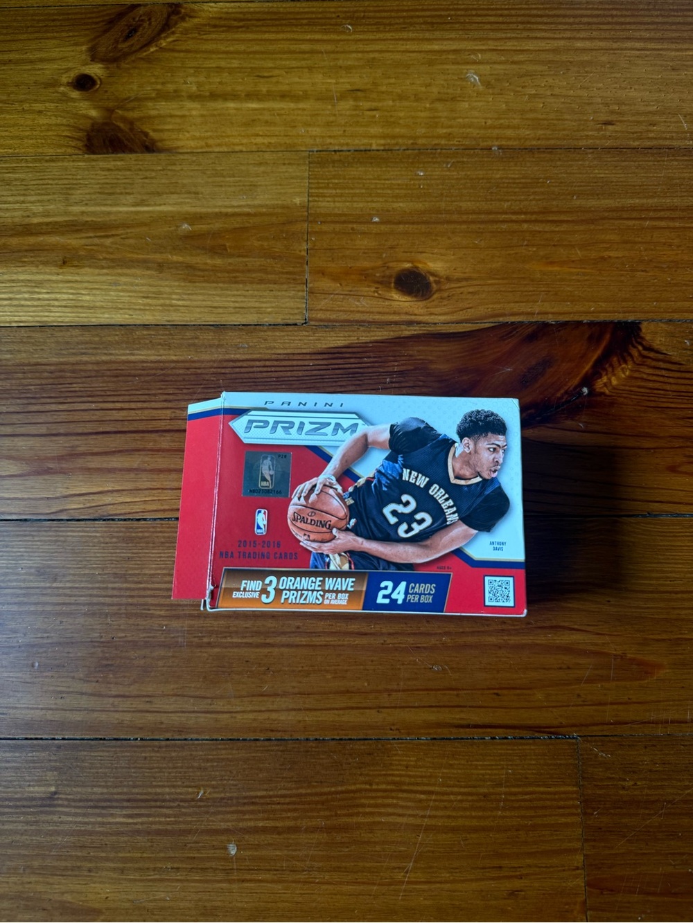 Panini Prizm Basketball Trading Card Box - Red & Blue